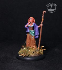 Female Mage with Staff