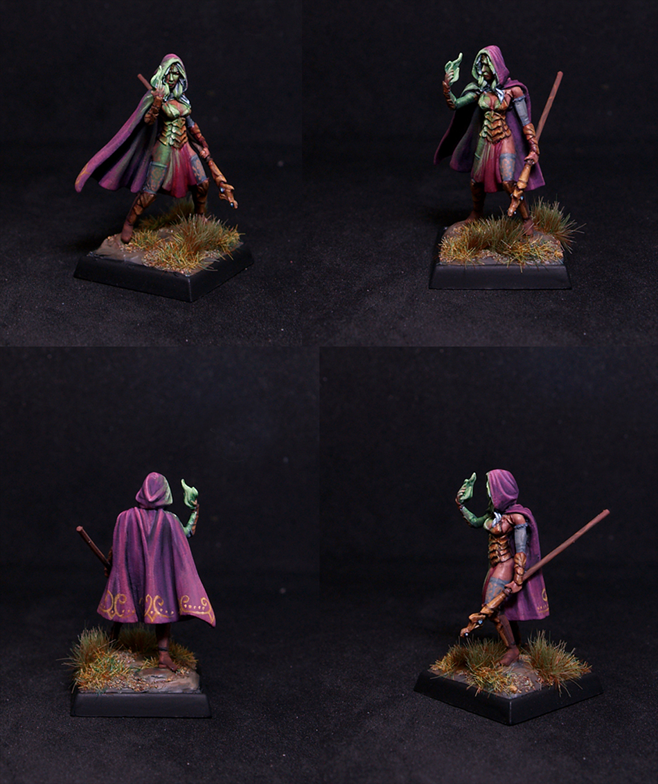 Female mage with Spear