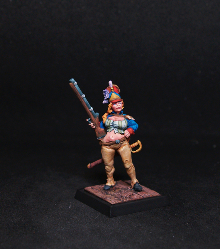 Freebooter Jeanne-Jacques Raynal Female Fighter