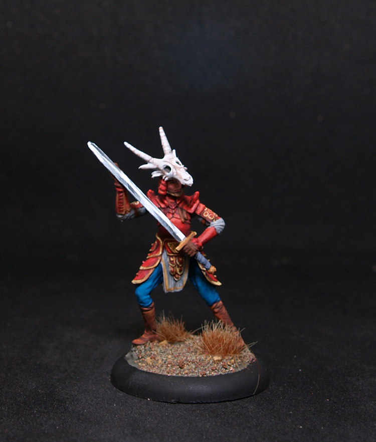 Darksword Male warrior with Bastard Sword
