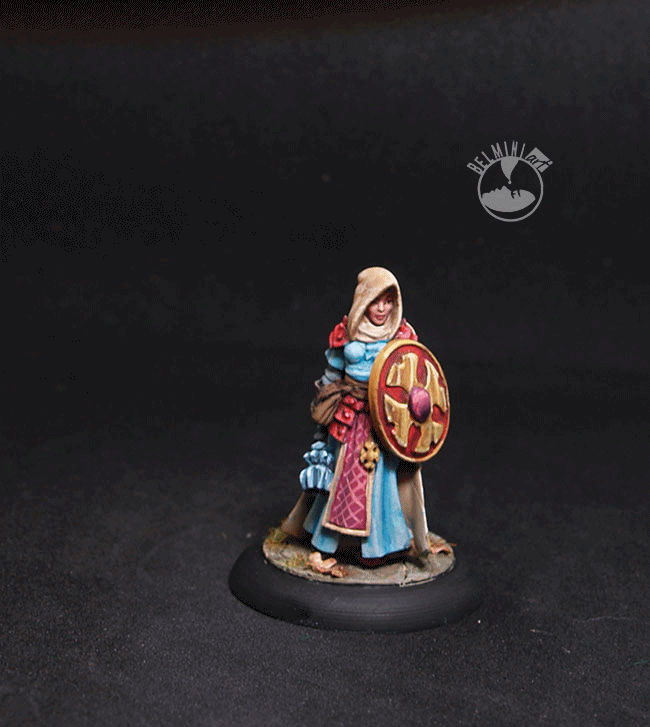 Female Cleric Reaper  Dungeon Dwellers 07023 Ailene