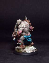 Ogre Champion.Monster.Rpg rol character or npc.Hand painted miniature.Printed
