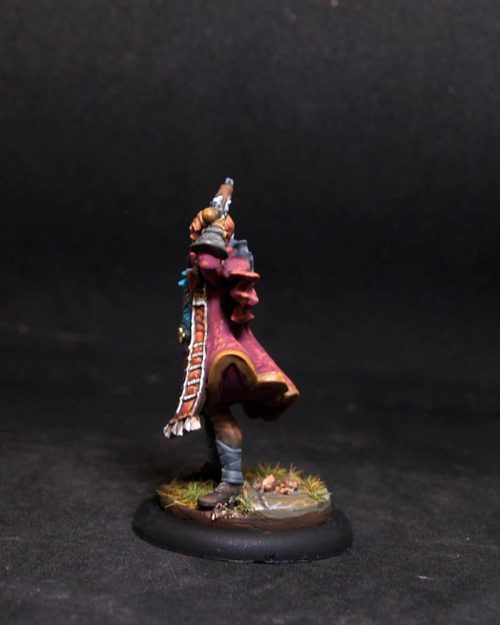 Male pirate.Rpg character.Hand painted miniature.Printed